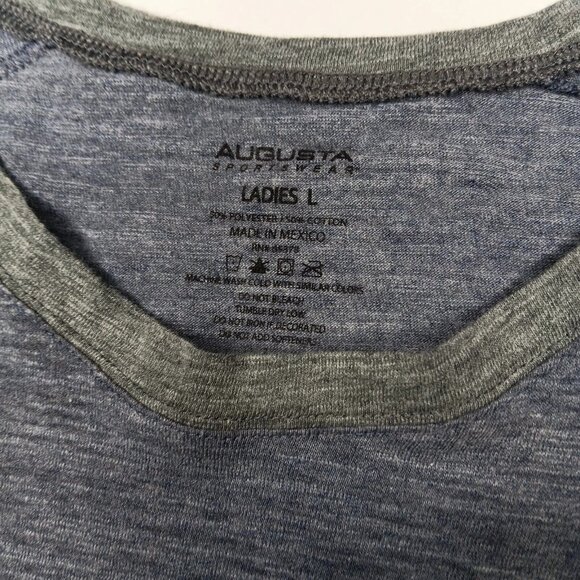 Garth Brooks All Day Long Large T Shirt Blue Gray Burnout Stripe Country Music - Picture 5 of 10